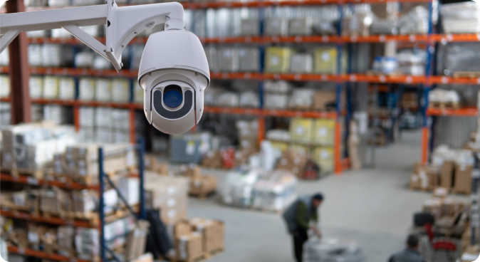Commercial CCTV for warehouses